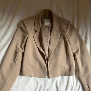 Cropped blazer